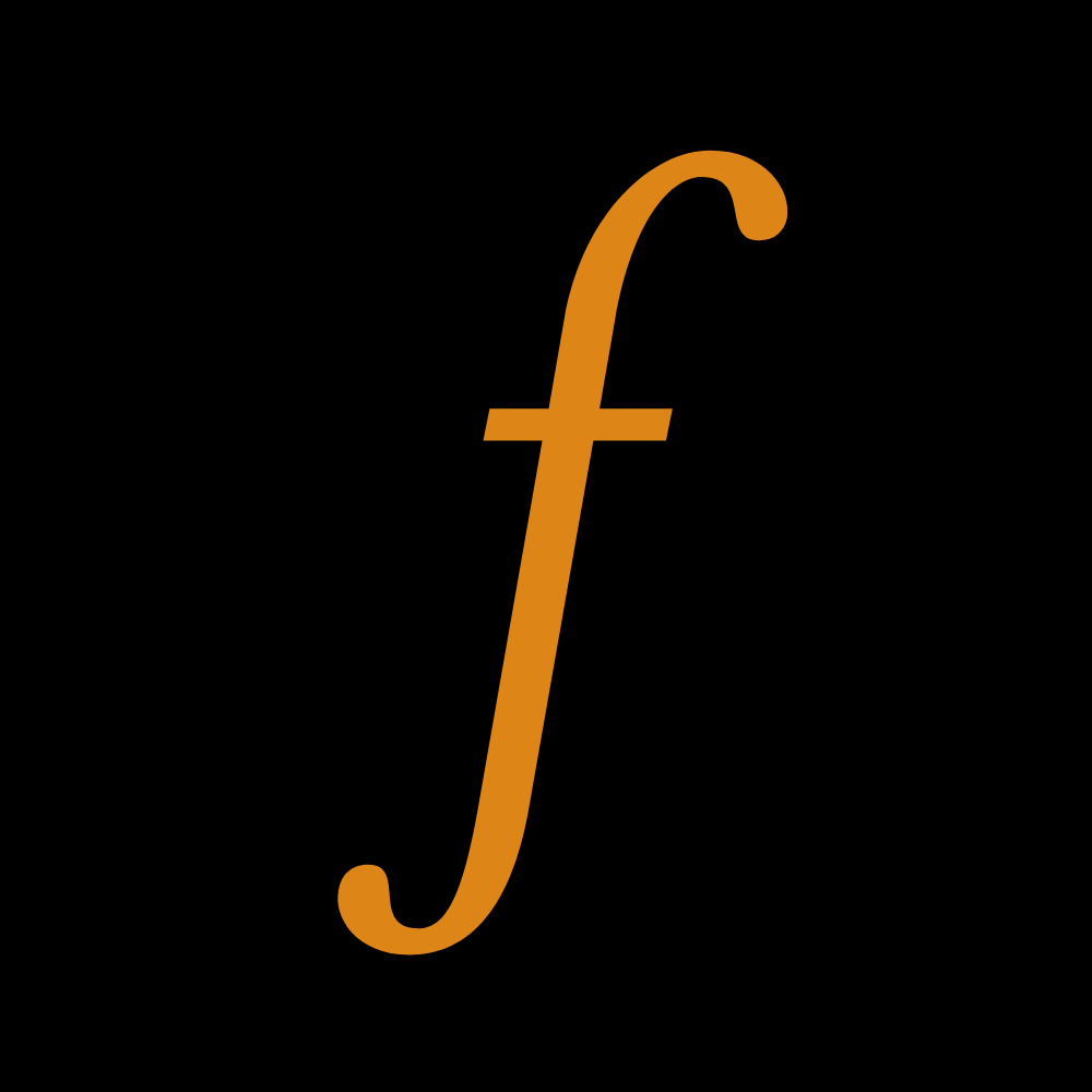 The letter F