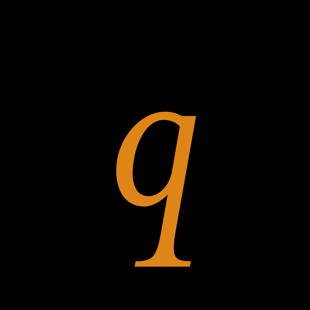 The letter Q