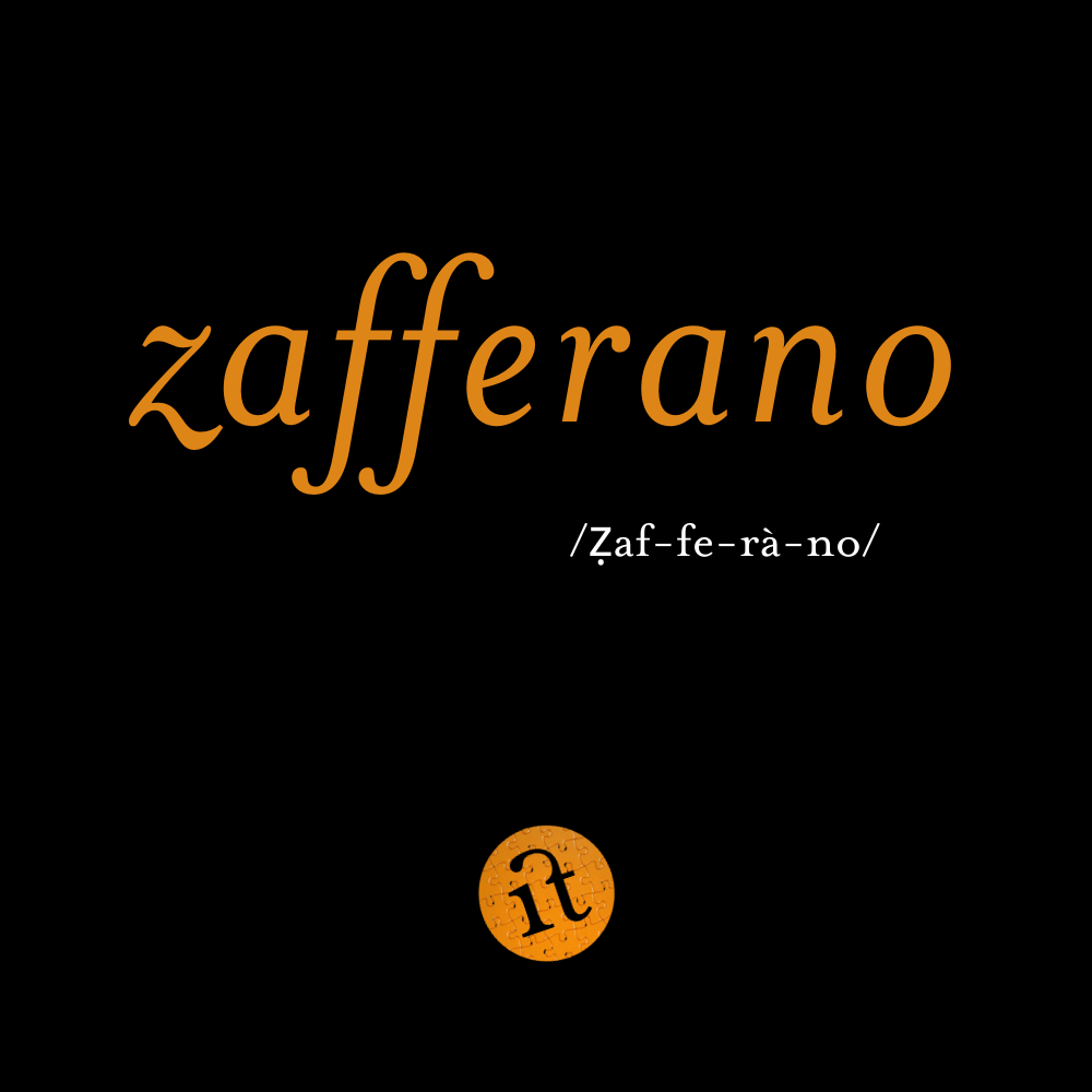 Zafferano (Saffron)
