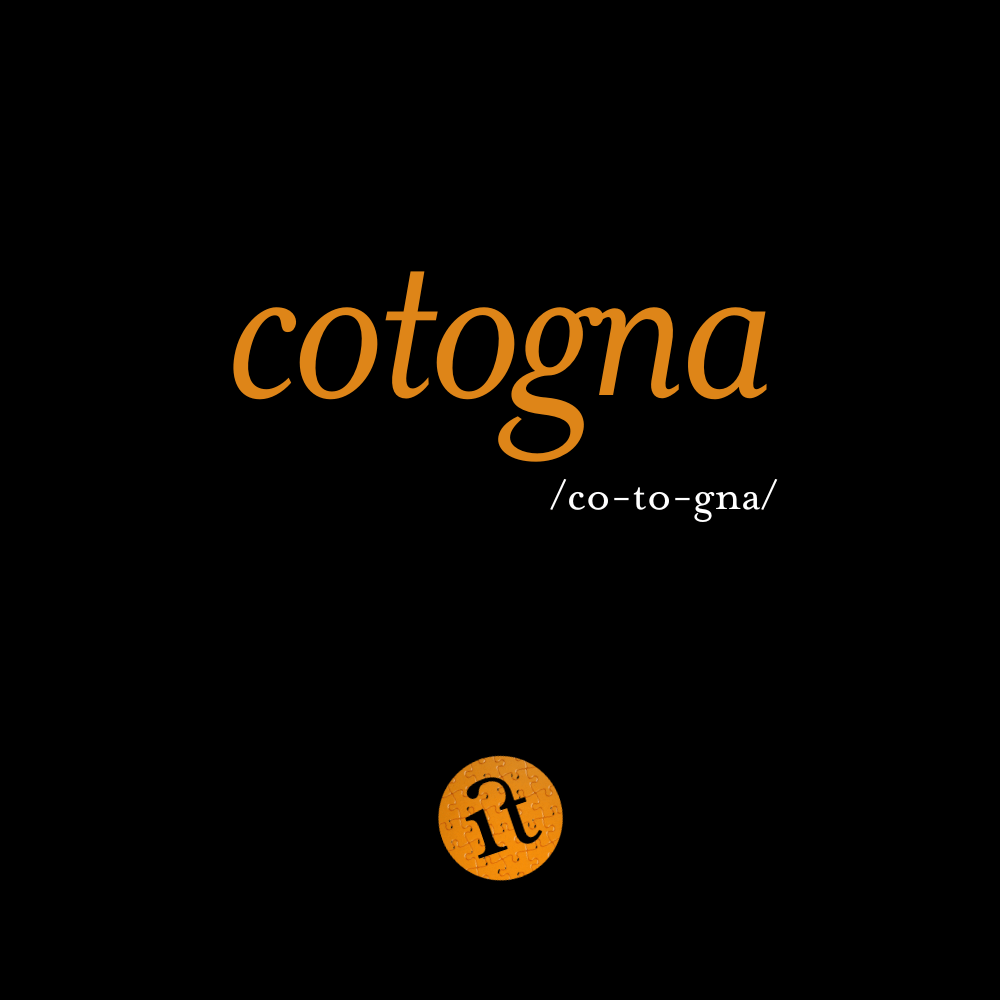 Cotogna (quince)