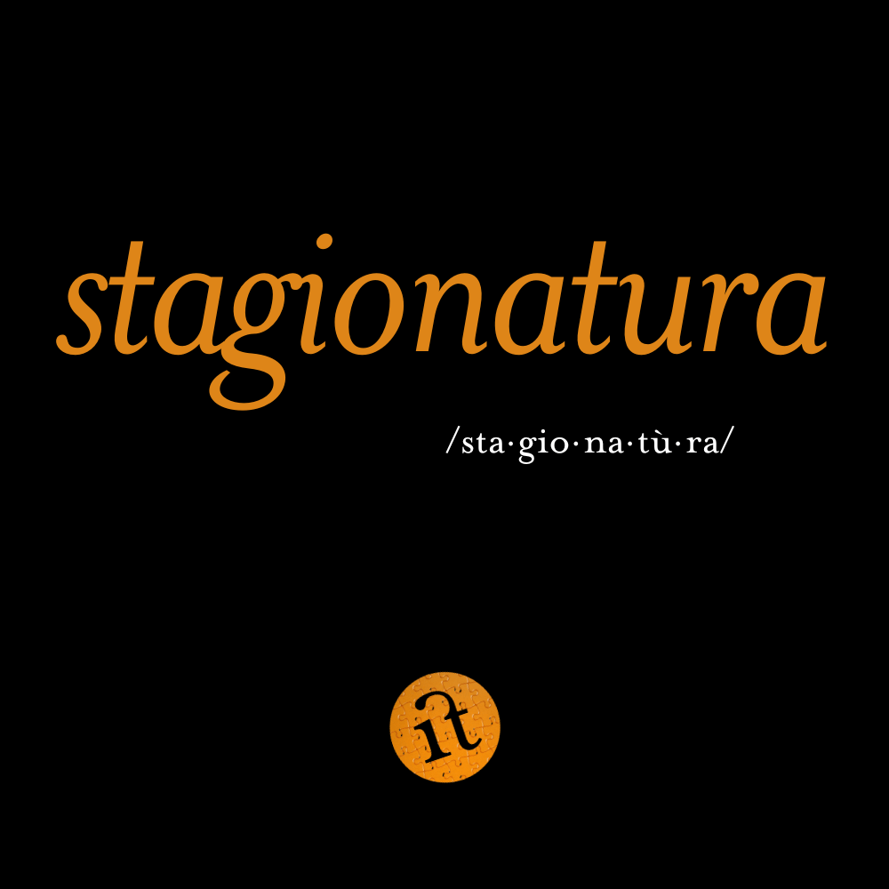 Stagionatura