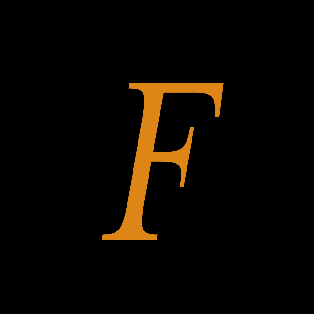The letter F