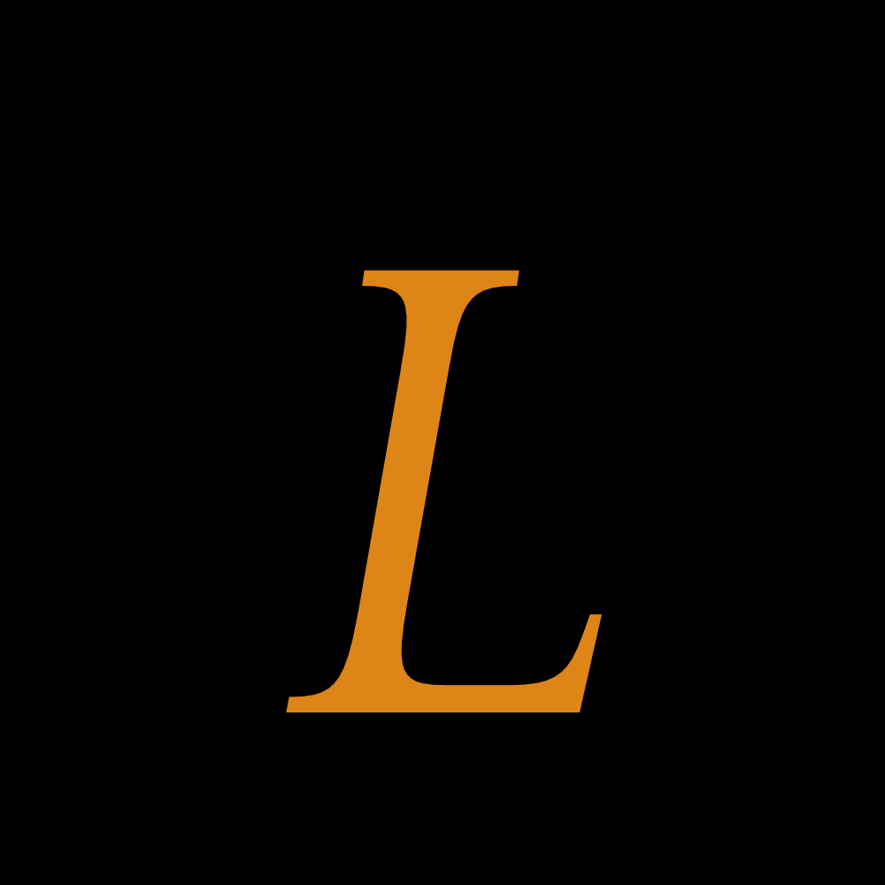 The letter L
